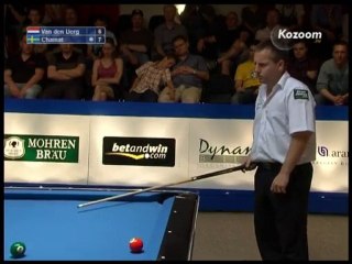Billiard Video DivX Preview: Chamat / Van Den Berg - 9-Ball