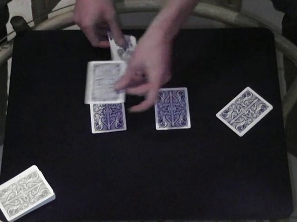 4as et 3 cartes choisies