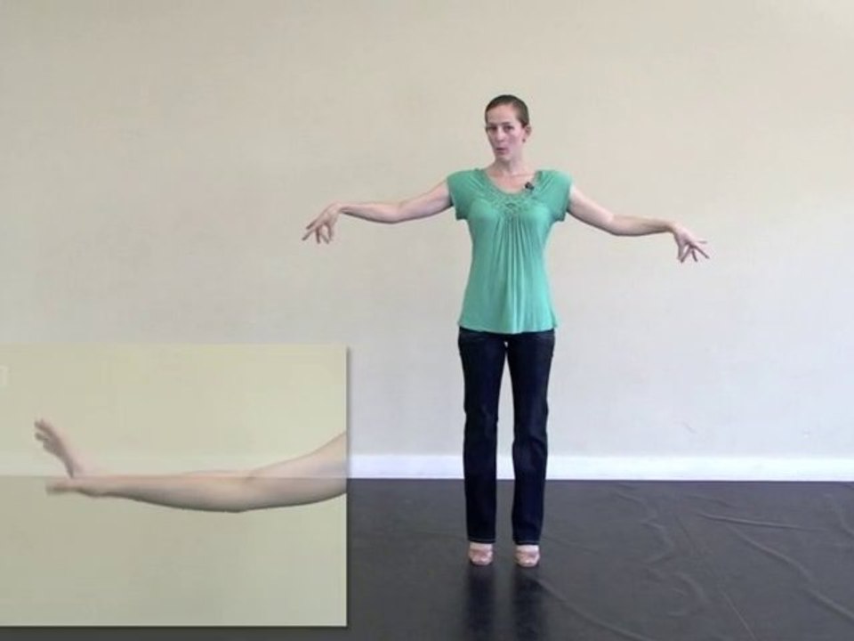 Ladies Hand Styling for Salsa Dancing