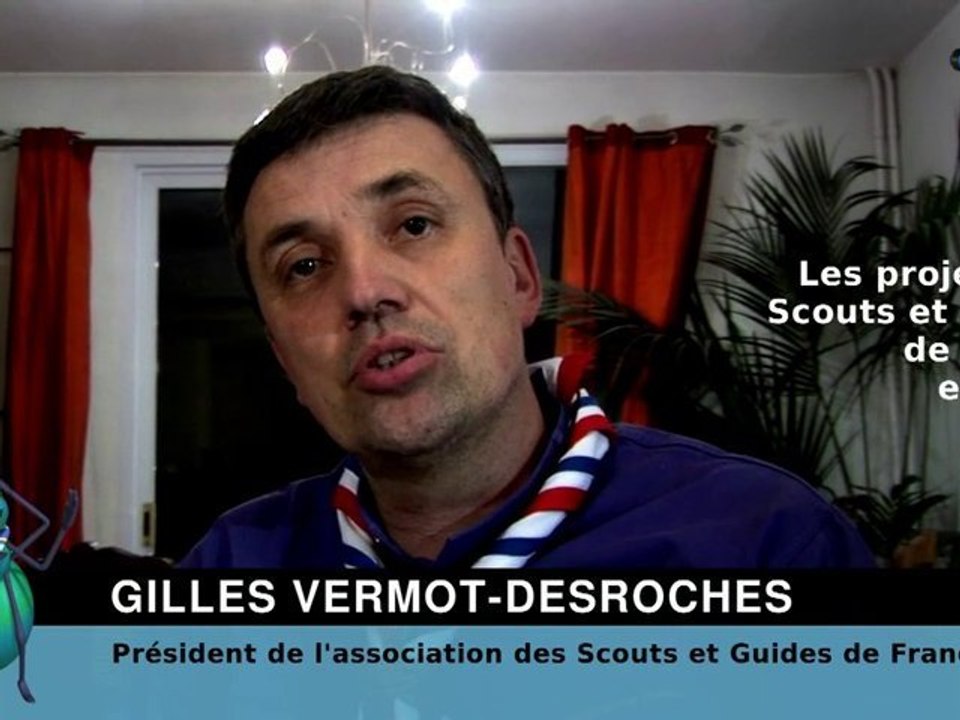 Gilles Vermot-Desroches, président des SGDF