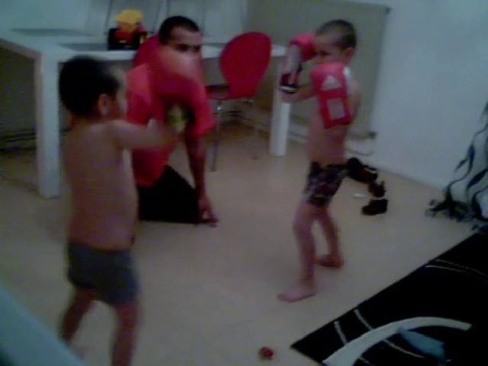 moi et mes fils les futur champion du monde