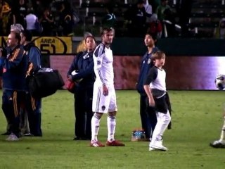 David Beckham's mad first month of 2011