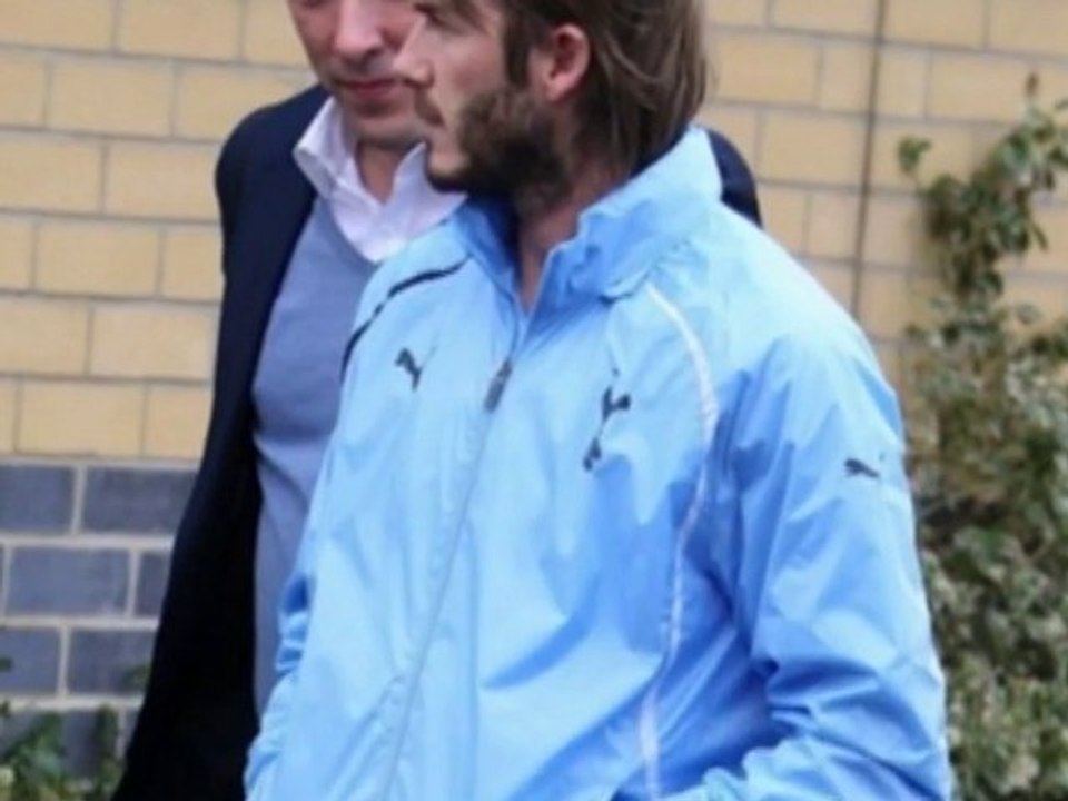 David Beckham's mad first month of 2011
