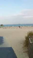 en route vers ocean beach