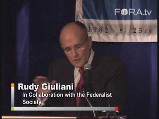 Rudy Giuliani Discusses Tax Policy