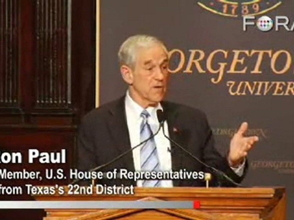Ron Paul on Constitutional Erosion