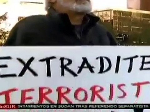 Activistas movilizados en Texas en apoyo a Cuba y por la extradiciónde Posada Carriles