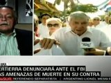 José Pertierra denuncia que recibió amenaza de muerte de seguidor de terrorista Posada Carriles