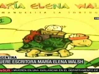 Murió María Elena Walsh, ícono de la cultura popular infantil latinoamericana