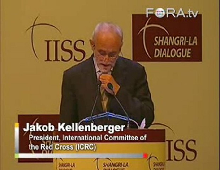 Jakob Kellenberger: Prioritizing After Natural Disasters