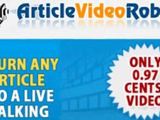 Turn Articles Into Talking Videos with One Click