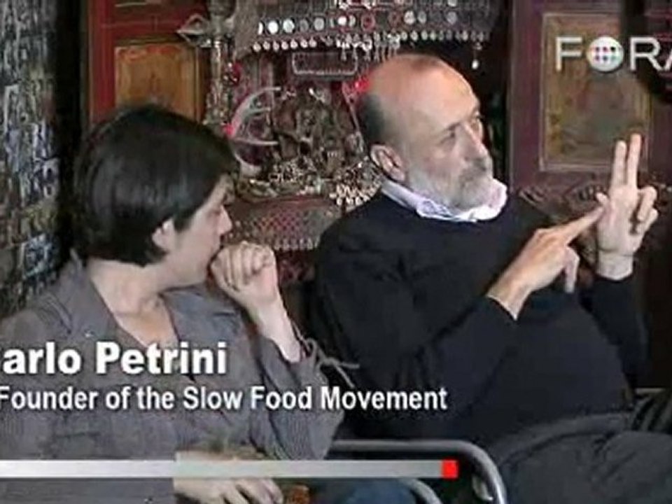 Carlo Petrini Castigates Consumerism