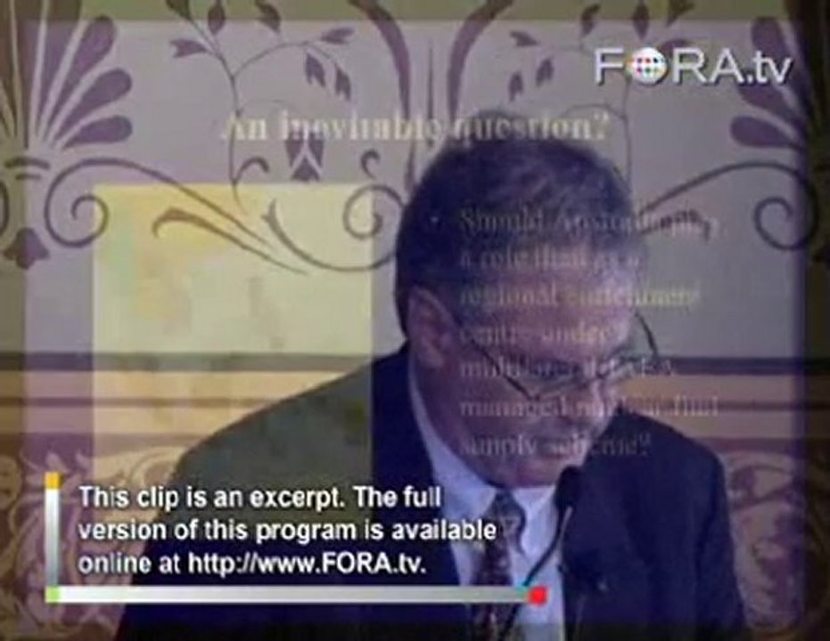 Andrew Symon on Nuclear Enrichment in SE Asia