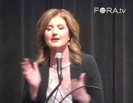 Arianna Huffington on the Fallacy of the Media