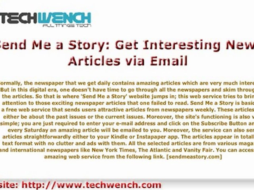 Top 4 Websites and Tools of the Week Nov 26th 2010