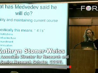 Dmitry Medvedev's Plans for Russia