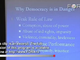 Democracy in Danger