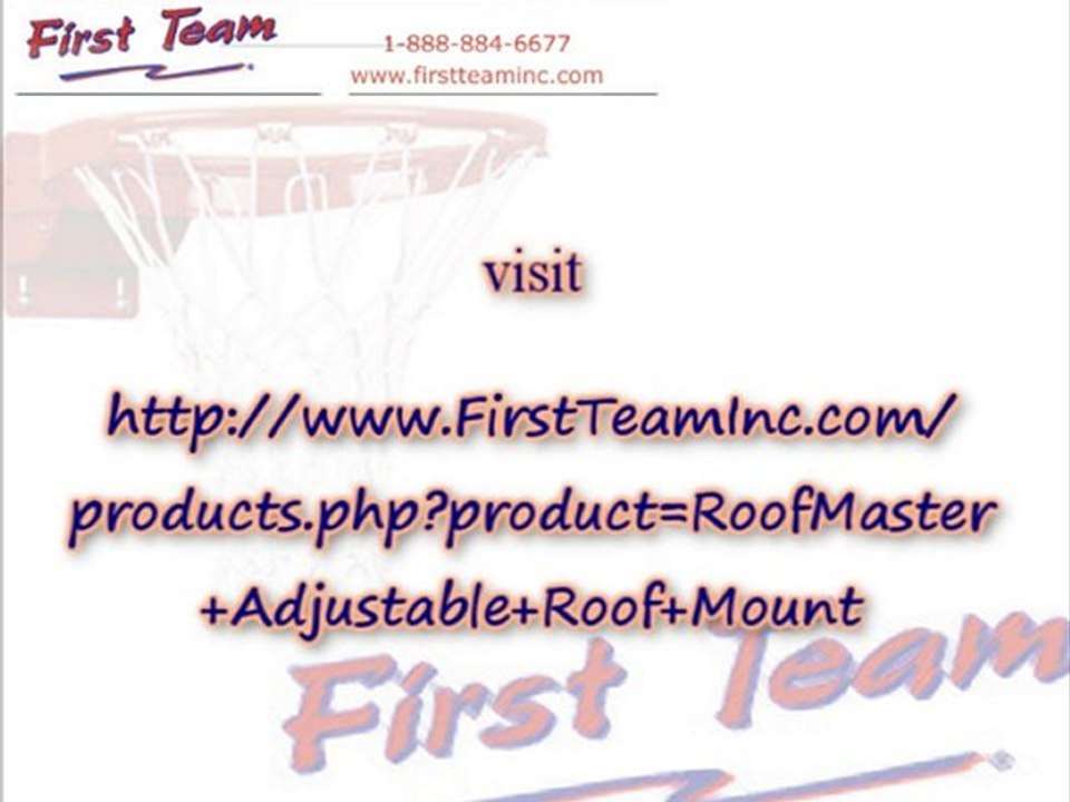 Various Roof Mount Basketball Hoop