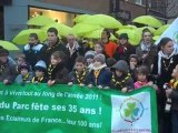 Flashmob à Hazebrouck pour les 35 ans de la Base du Parc