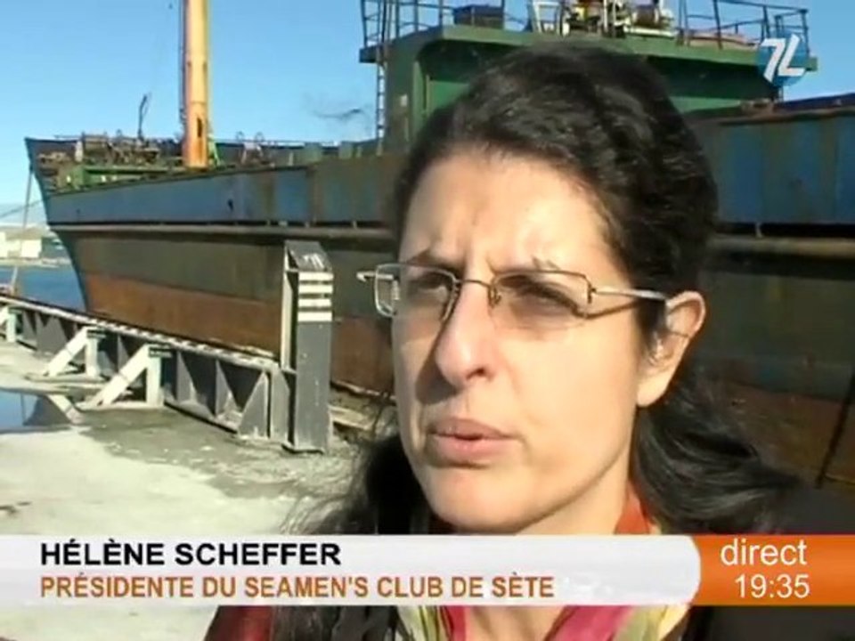 Sète: les naufragés du Rio Tagus