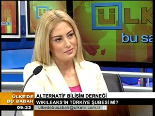 ALİ RIZA KELEŞ ALTERNATİF BİLİŞİM ÜLKEDE BU SABAH12.1.2011 2