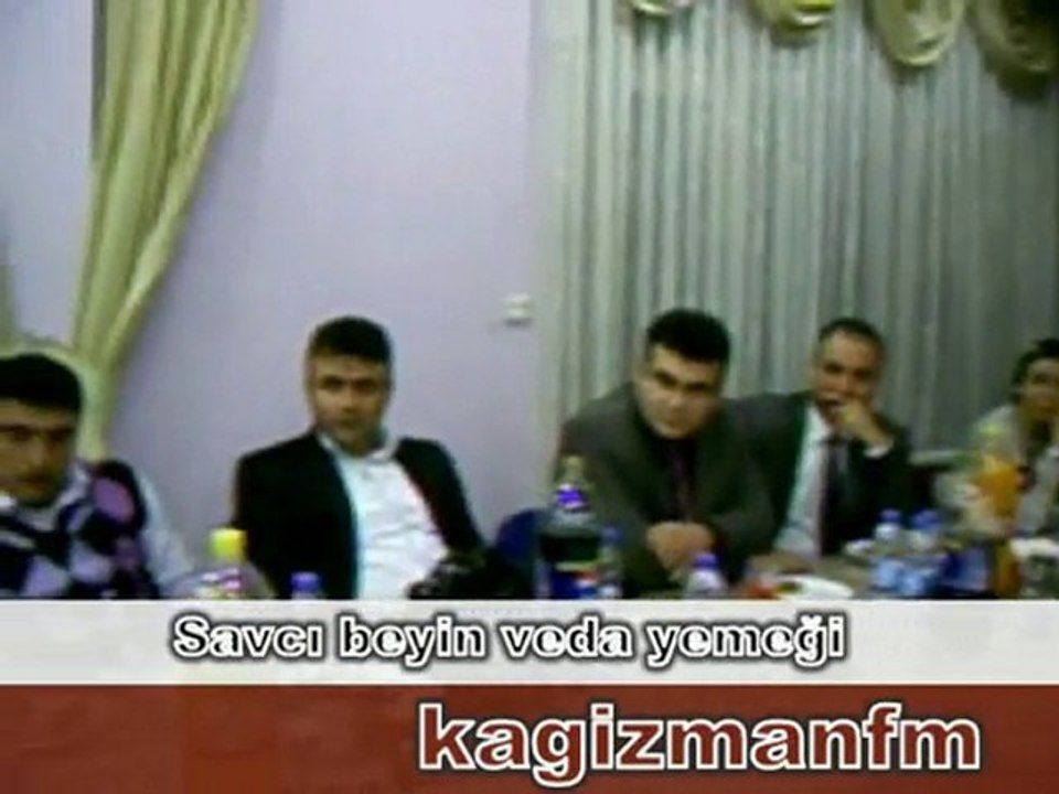 Kağızman Cumhuriyet Savcısı Serhat ÖZVEREN`e Veda Yemeği