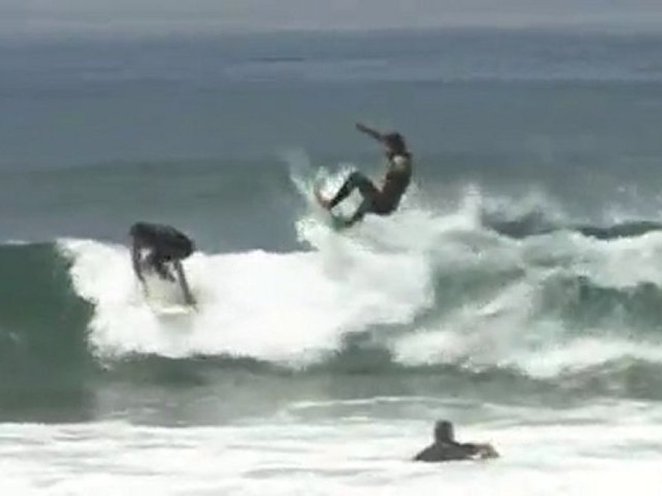 Surf : surfing etiquette - Who's right ?