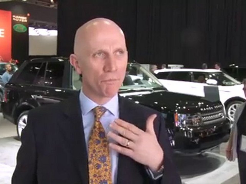 The Detroit Motor Show &  Land Rover