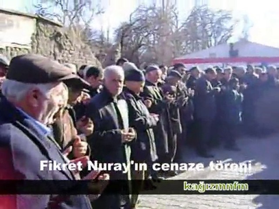 fikret nuray'ın cenaze töreni