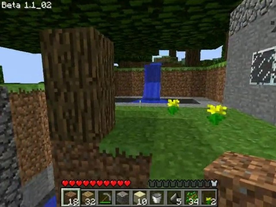 Minecraft : Ma première création