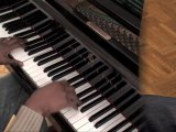 Piano improvisation using blues scale and  pentatonic scale