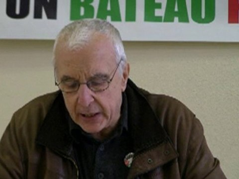 Un bateau français pour Gaza, Montpellier le 11 janvier 2011