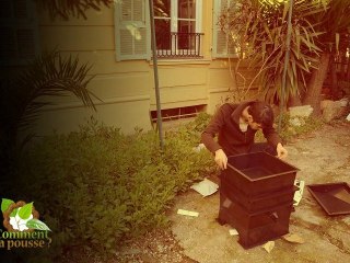 Montage d'un lombricompost