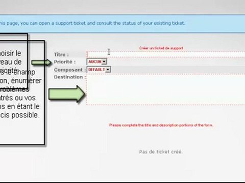 Contacter le support via l'extranet dialnode