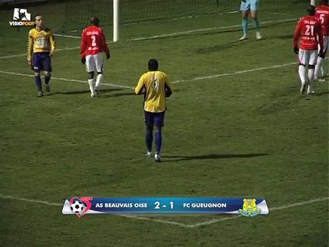 AS Beauvais Oise 3-1 FC Gueugnon (11/01/2011)