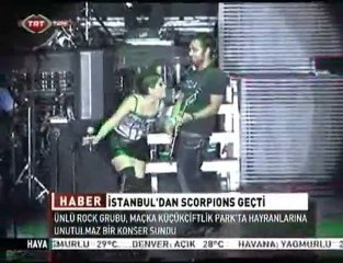 SCORPIONS VEDA KONSERI TRT ANA HABER