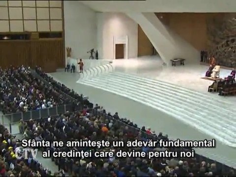 Papa: Rugăciune şi caritate pentru cei răposaţi