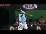 Roger federer slow motion forehand