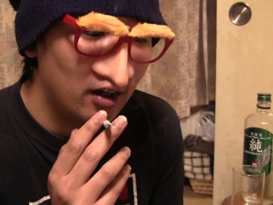 飲酒動画「宝焼酎　純　25度」110107その２