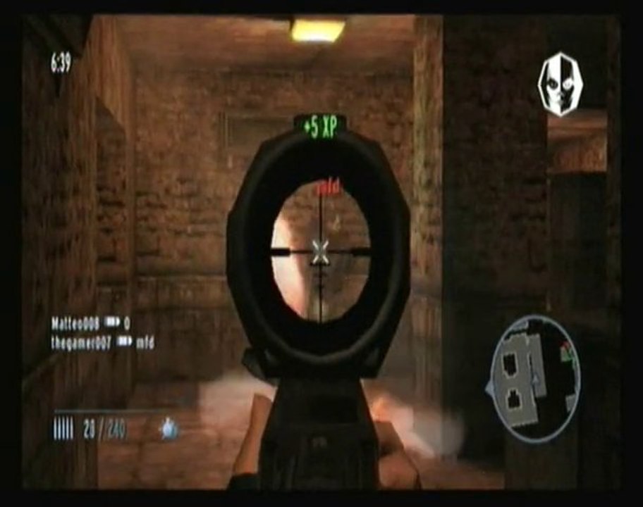 (thegamer) joue a goldeneye 007 wii mode conflit equipe