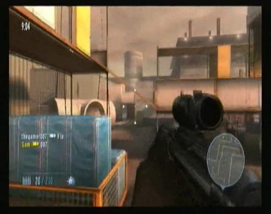 (thegamer) joue a goldeneye 007 wii mode pistolet d or