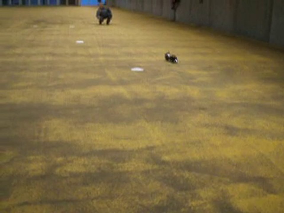 Harley Road King 1/6 RC en salle