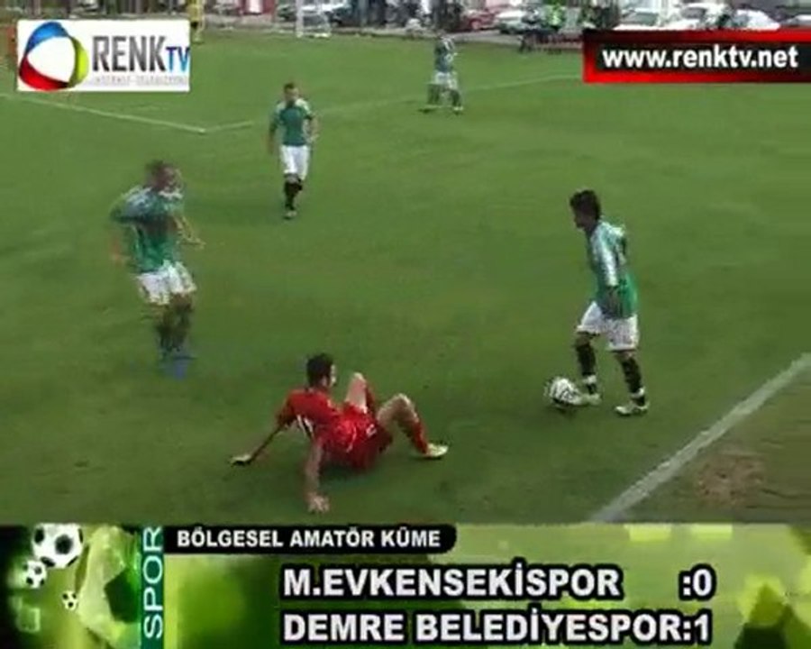 M.EVKENSEKİSPOR 0 - 1 DEMRE BELEDİYESPOR