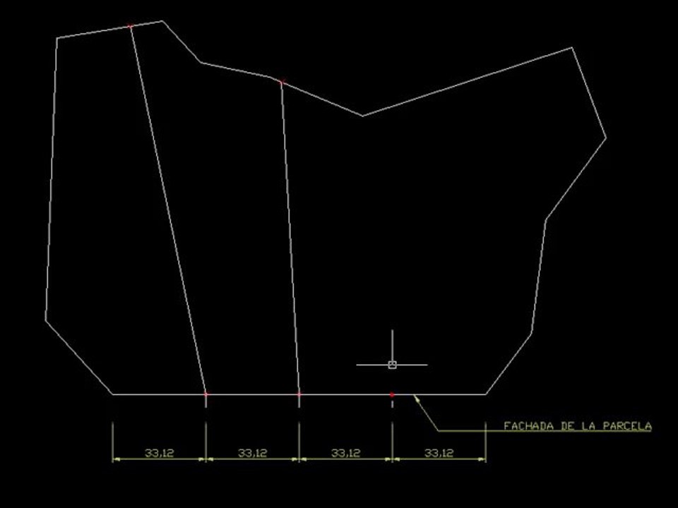 ARKITool, Top-DividirFijo,divide terreno en parcelas iguales
