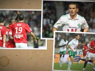 as saint-etienne face au paris saint-germain en photo ;-)