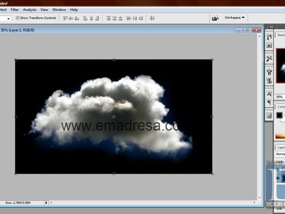 Designing Photoshop Brushes with emadresa.com
