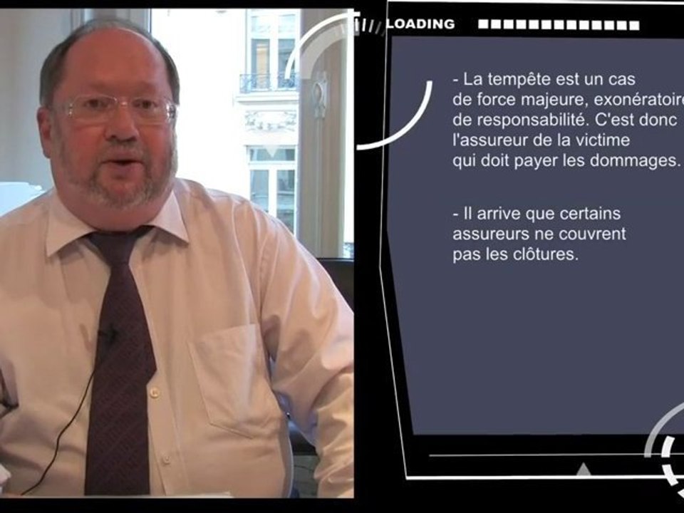 Questions d'assurés: Dégâts après une tempête
