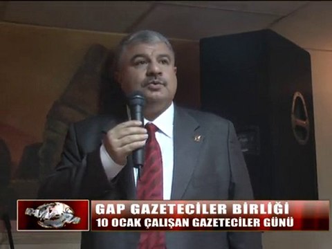 GAP GAZETECİLER BİRLİĞİ KUTLAMA