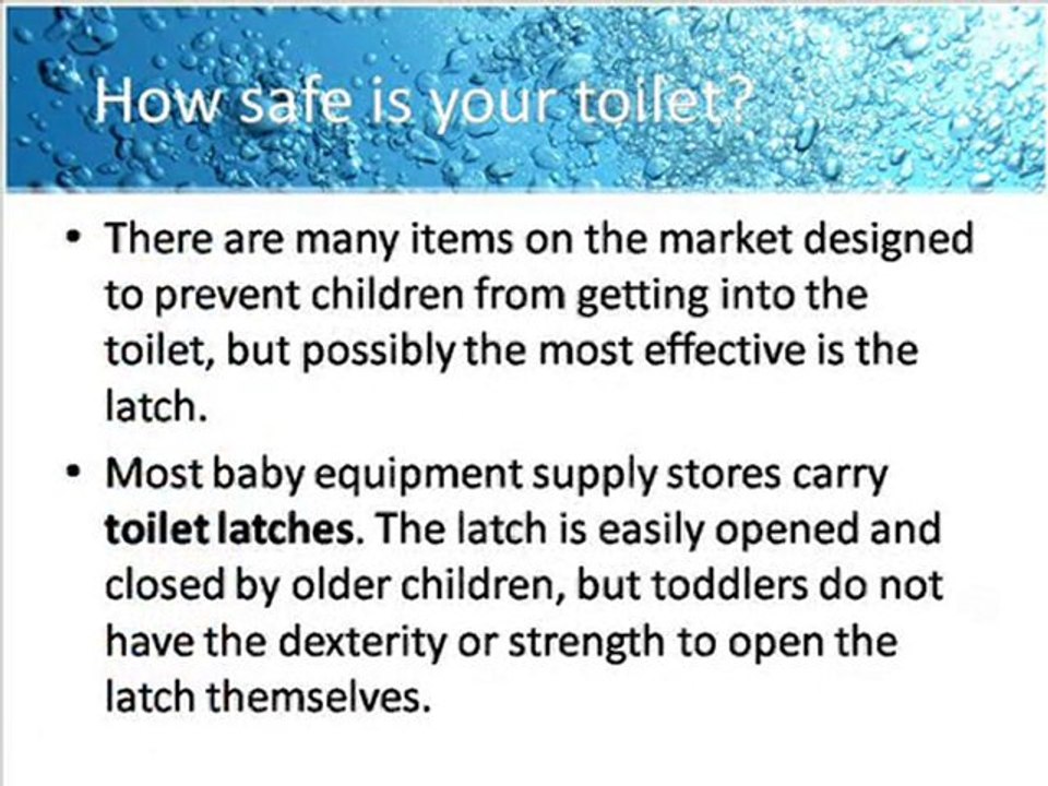 how to baby proof your bathroom