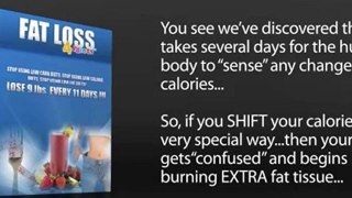 FAT LOSS - How to get rid of fat in 10 days!